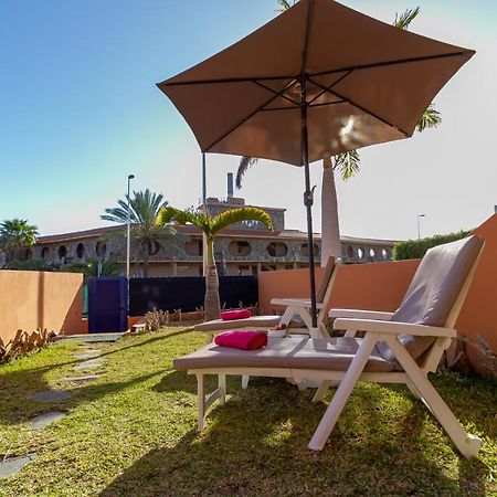 Duplex Meloneras With Free Wifi And Private Gardenヴィラ エクステリア 写真